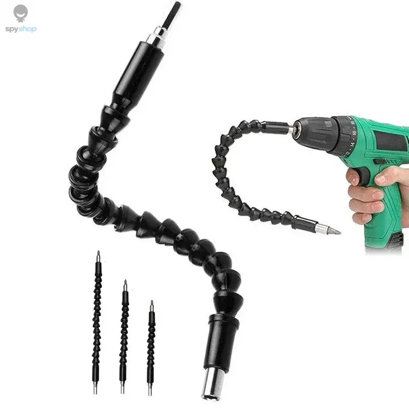 Electric Drill Screwdriver Bit Multifunctional Universal Snake flexible Hose Cardan Shaft Connection Soft Extension Rod Link Spy-shop.com
