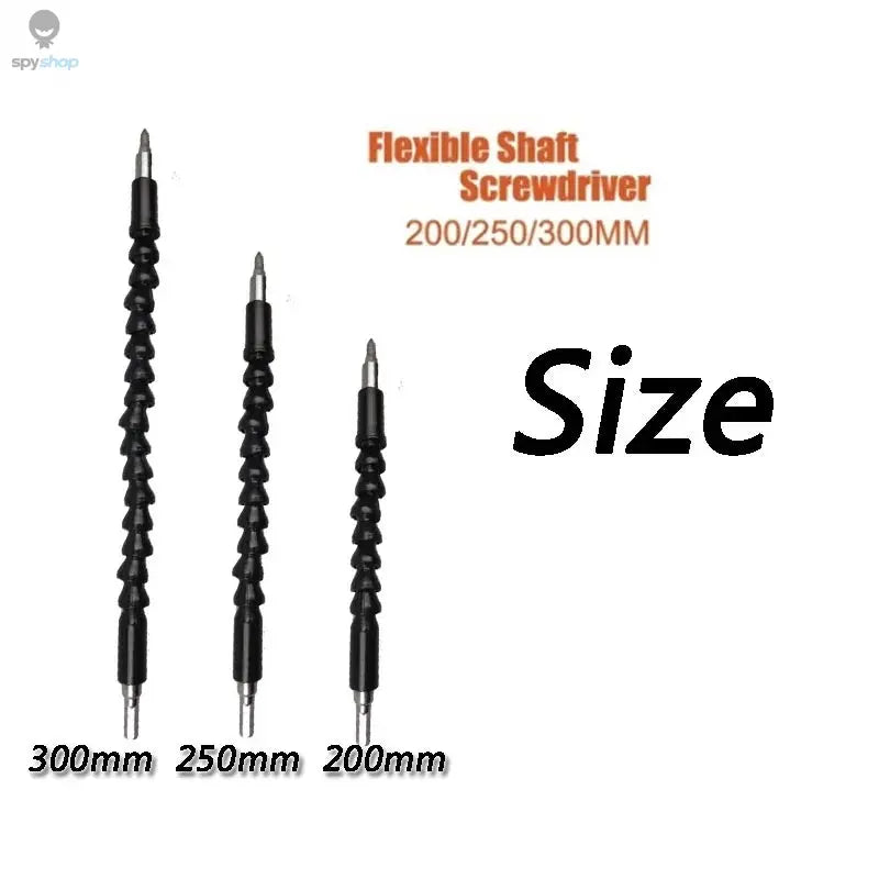 Electric Drill Screwdriver Bit Multifunctional Universal Snake flexible Hose Cardan Shaft Connection Soft Extension Rod Link Spy-shop.com