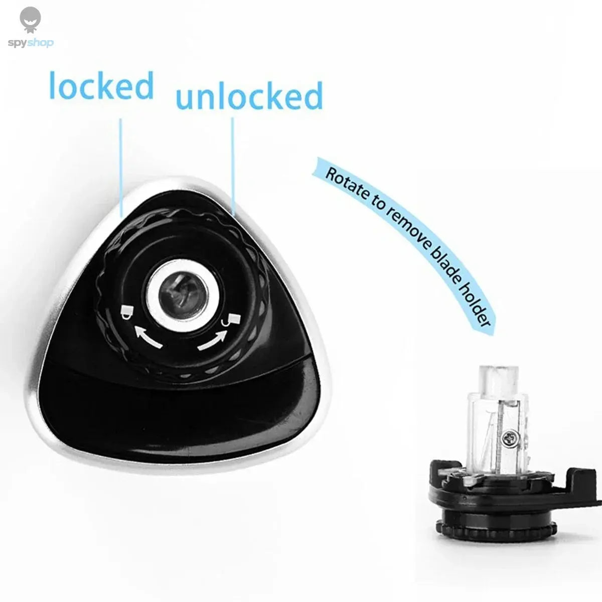 Electric Sharpener Desktop Automatic Pencil Sharpener Suitable To Pencils (6-8mm) for Students School Office Stationery Spy-shop.com