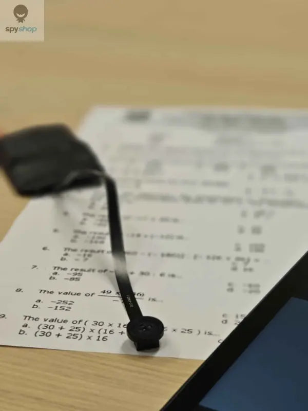 Exam Camera Professional 4G LTE Two-Way Audio & Video Transmission Set in Real Time 📡🎥📞 - Spy-shop.com