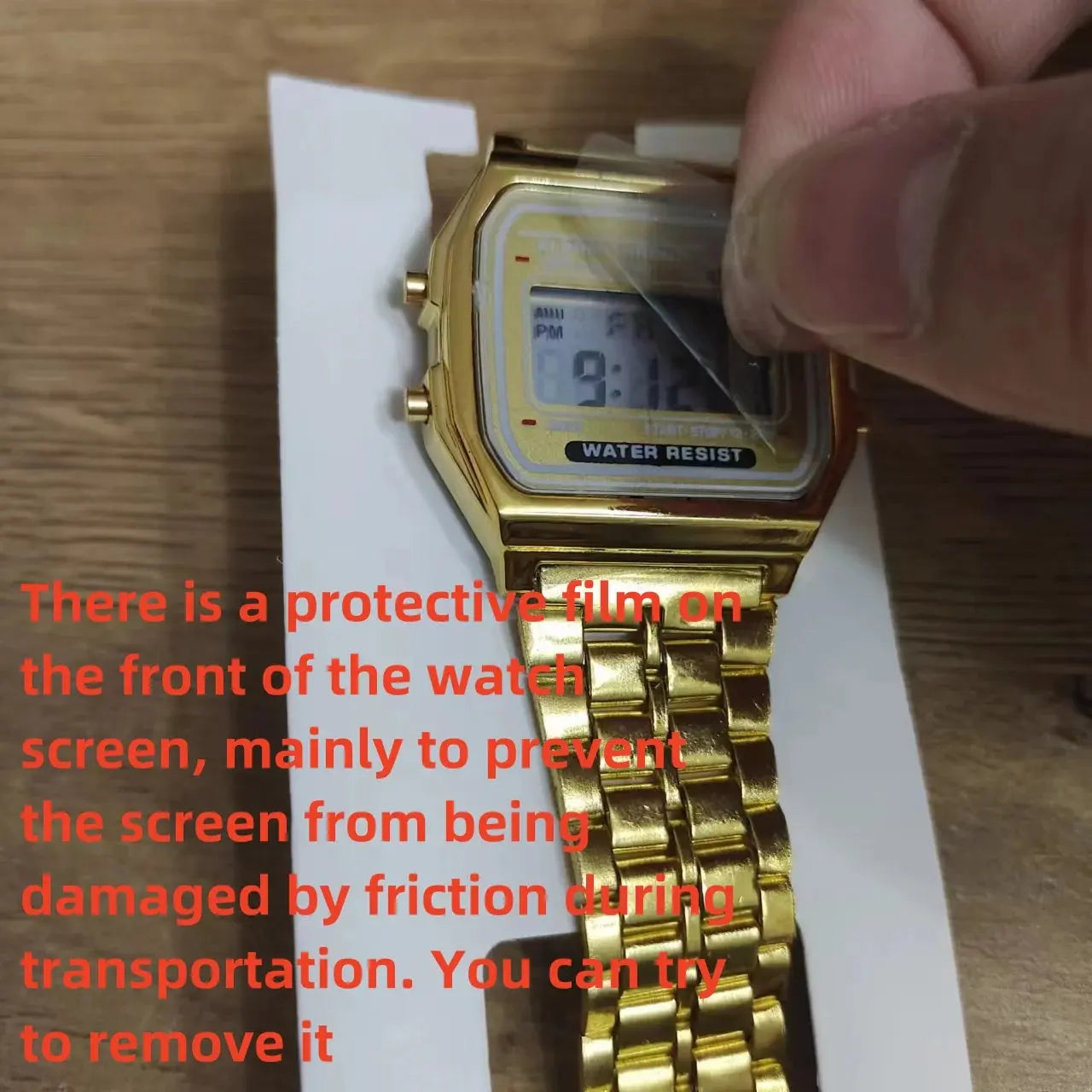 F91W Non-Waterproof Steel Band Watch For Women, Men, Business Clock, Multi-Functional LED Digital Sports Watch, Electronic Clock Spy-shop.com