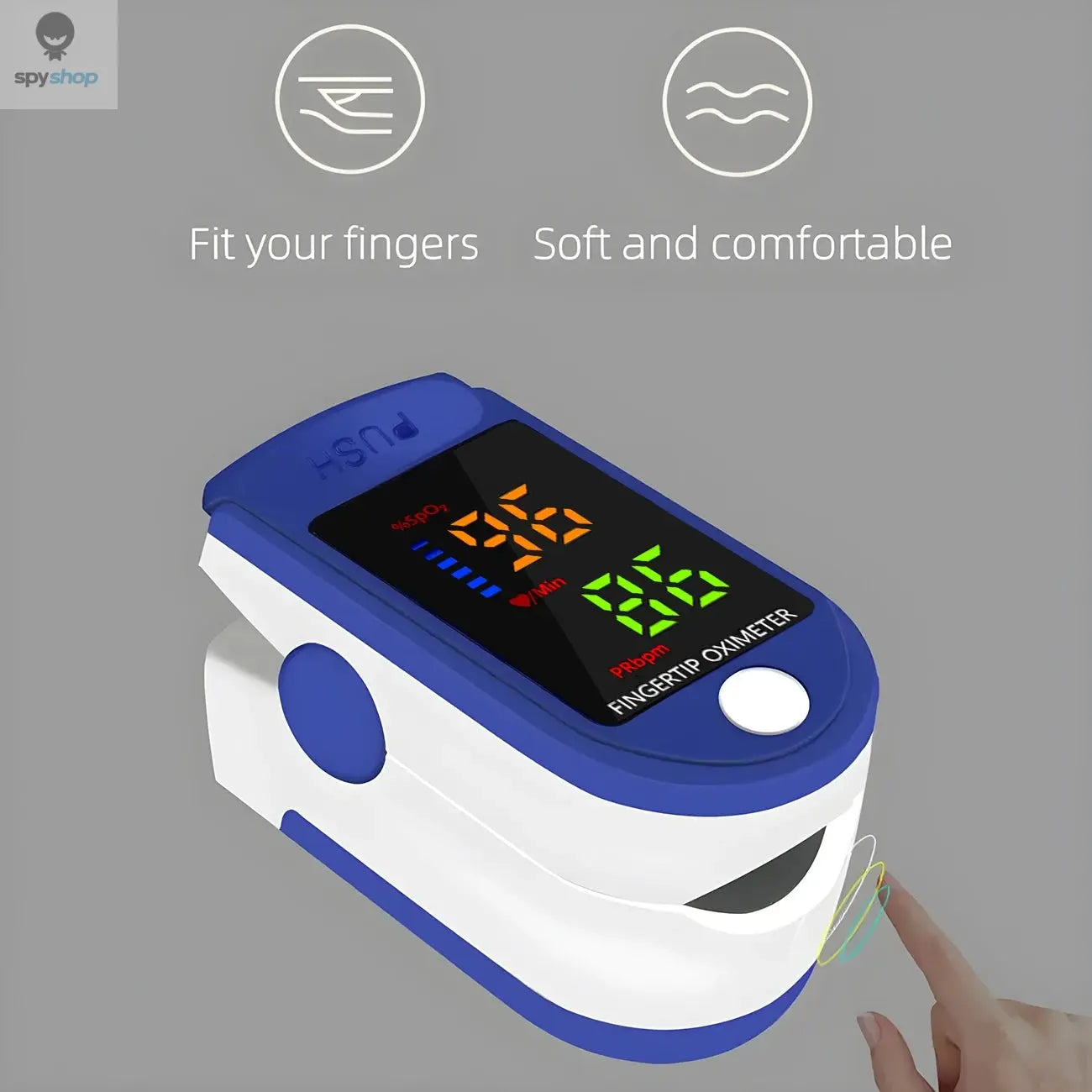 Finger Pulse Oximeter for Pediatric/Child oximetro Pulsoximeter Medical Infant De Dedo SpO2 Saturation Meter Health Care Spy-shop.com