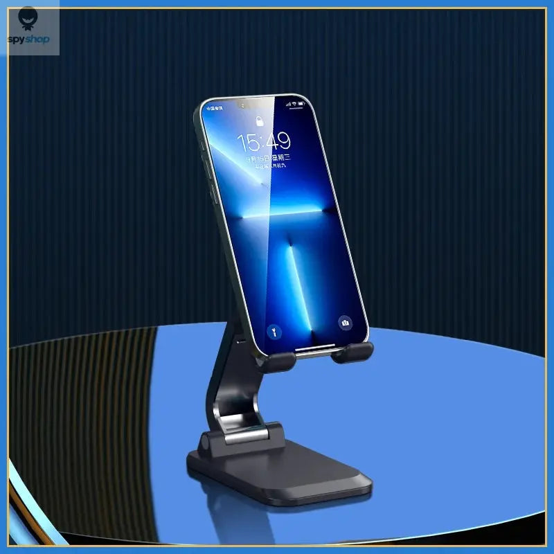 Foldable ABS Desktop Mobile Phone Stand For iPad iPhone 13 X Smartphone Support Tablet Desk Cell Phone Portable Holder Bracket Spy-shop.com