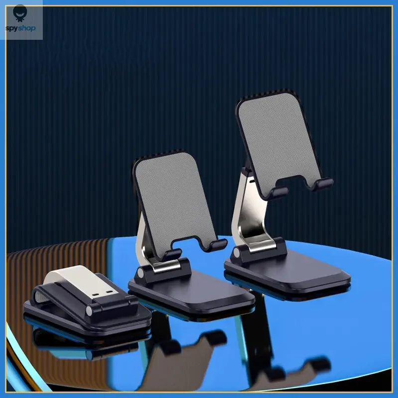 Foldable ABS Desktop Mobile Phone Stand For iPad iPhone 13 X Smartphone Support Tablet Desk Cell Phone Portable Holder Bracket Spy-shop.com