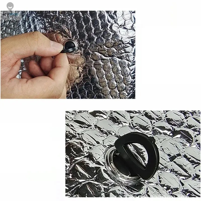 Foldable Universal Car Windscreen Sunshade Cover Sun UV Protection Lightable Sun Visor Covers Car Windscreen Sun Shade 
