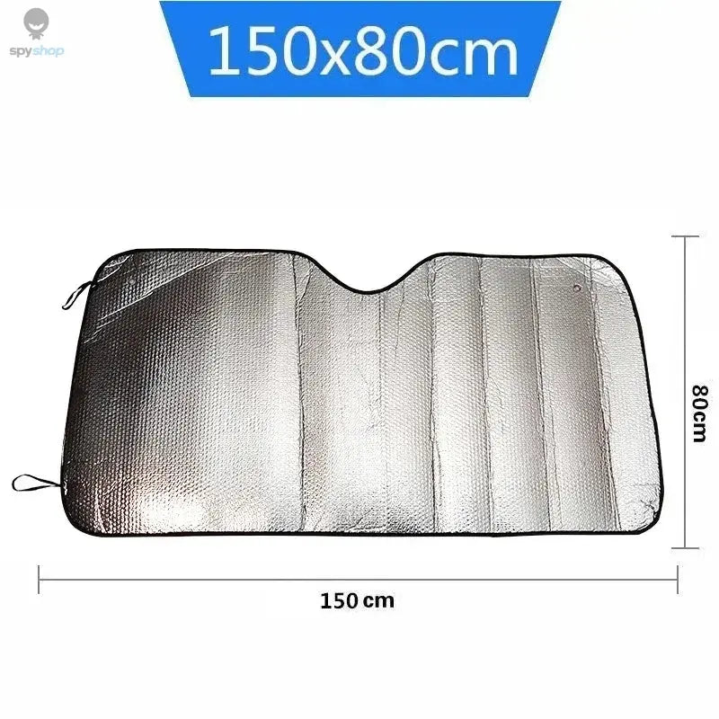 Foldable Universal Car Windscreen Sunshade Cover Sun UV Protection Lightable Sun Visor Covers Car Windscreen Sun Shade 