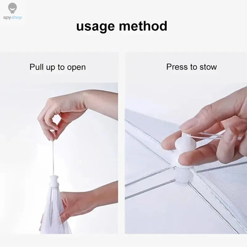 Food Cover Mesh Folding Washable Flies Tables Cover Insect Proof Protective Dish Covers Home Kitchen Storage Accessaries Spy-shop.com