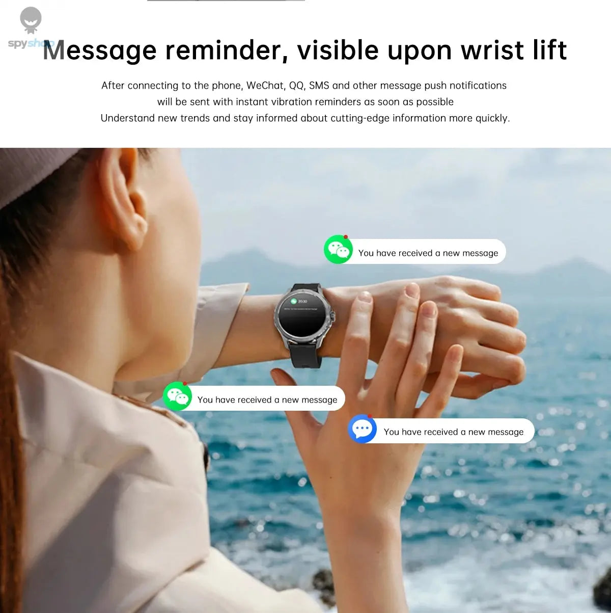 For Xiaomi S4 Ultra Outdoor Sports Smart Watch Men AMOLED Screen NFC GPS Compass Heart rate Waterproof Bluetooth Call SmartWatch Spy-shop.com
