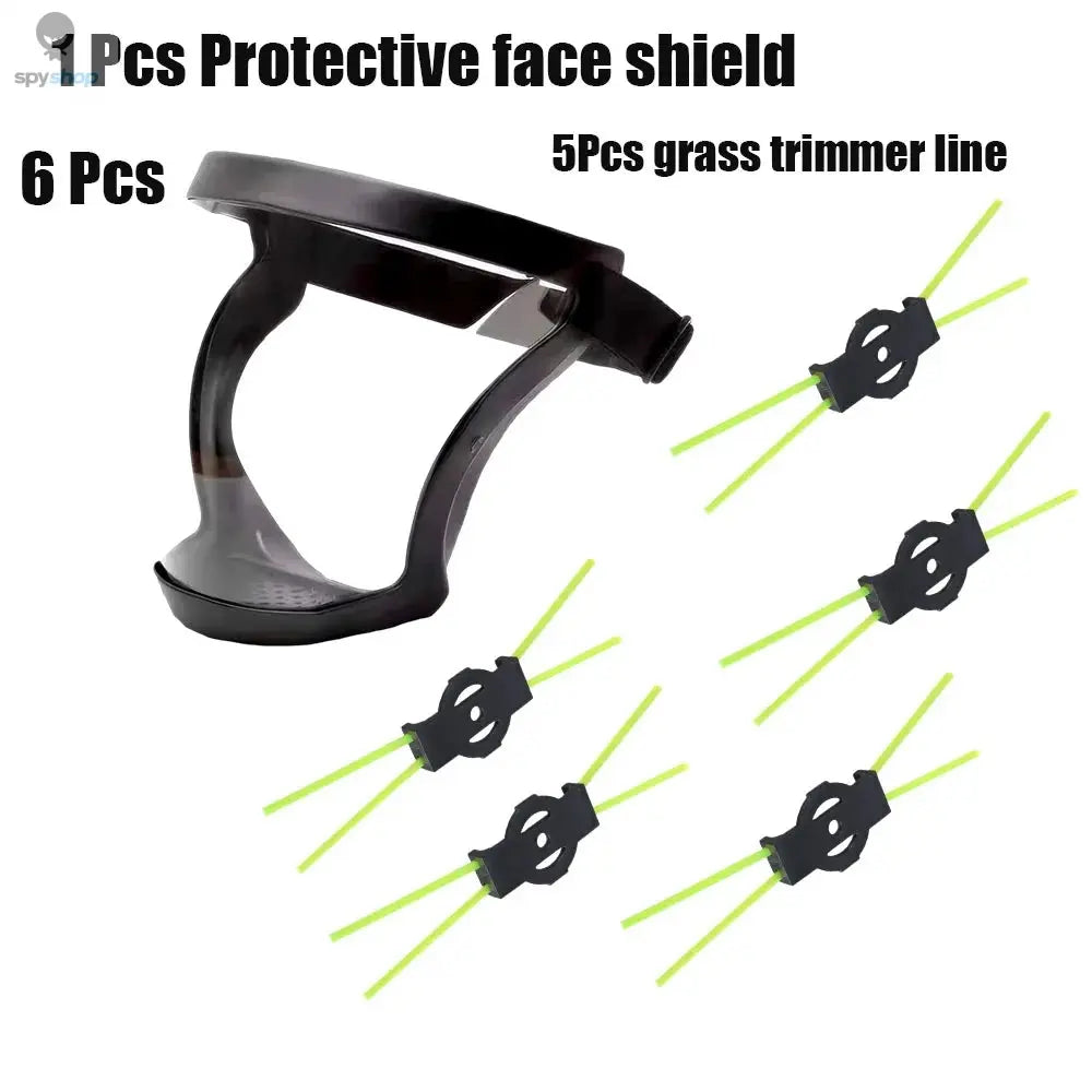 Full-Face Transparent Protection Mask with Adjustable Buckle - Reusable and Heat-Resistant Facial Shield for Safety in Work, Out Spy-shop.com