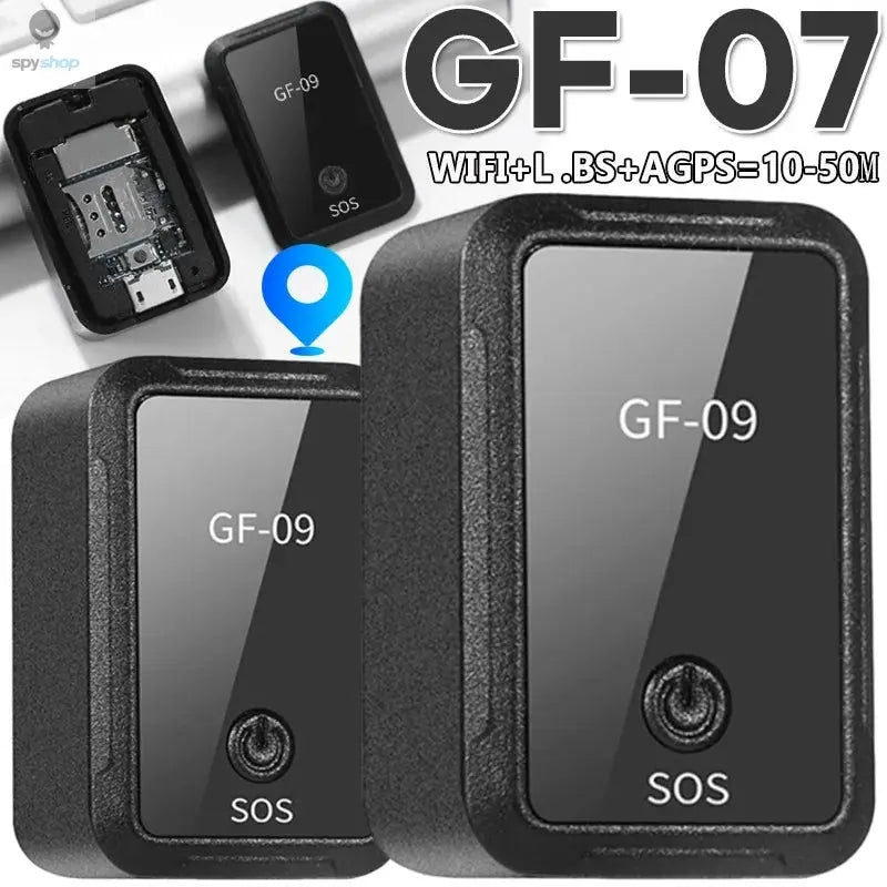 GF09 GSM Tracker with Voice Recording Free LiveLBS WlFl Location Tracking APP Auto Callback SpyDevice for Girlfriend Spy-shop.com