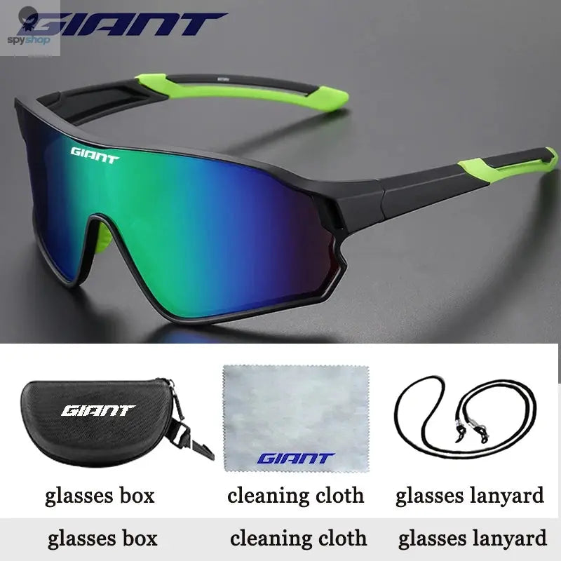 GIANT Top Seller Cycling Glasses UV400 Anti Fog REVO Lenses HD Clarity CE/ANSI Certified Cateye Design MTB/Road Bike man women 