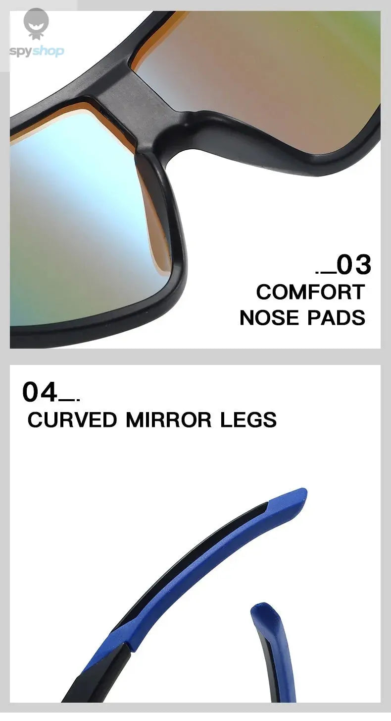 GIANT Top Seller Cycling Glasses UV400 Anti Fog REVO Lenses HD Clarity CE/ANSI Certified Cateye Design MTB/Road Bike man women 