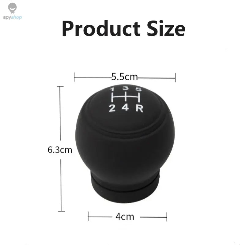 Gear Shift Knob Silicone Cover Gear Rod Protector Dustproof WaterProof Lever Handle Skin Nonslip Manual Shifter Universal Spy-shop.com