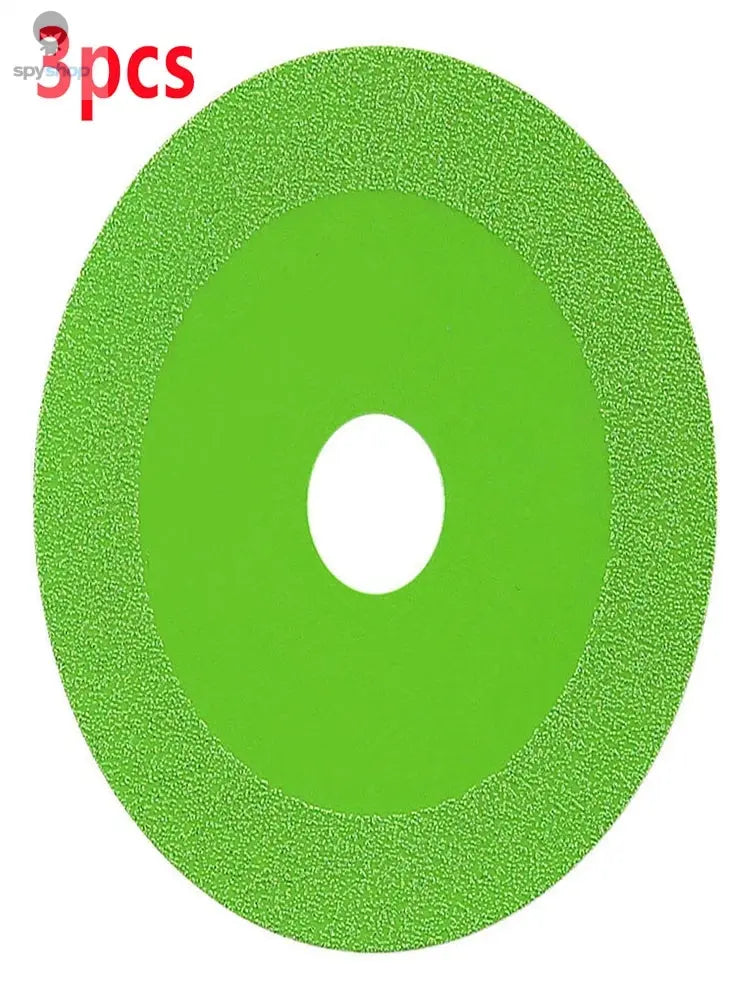 Glass Cutting Disc Diamond 100mm Marble Saw Ceramic Tile Jade Crystal Wine Bottles Grinding Chamfering Glass Cutting Tool 3/1pcs Spy-shop.com