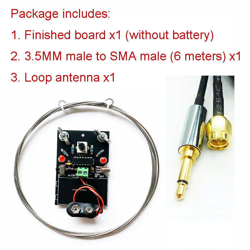 Antenna a loop attiva AMLA150 Opzioni