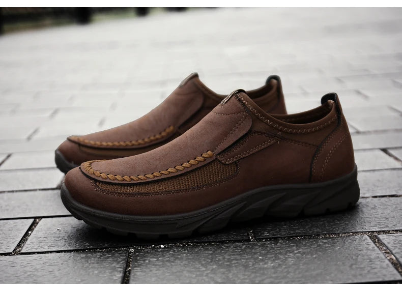 Men's Casual Breathable Slip-On Loafers