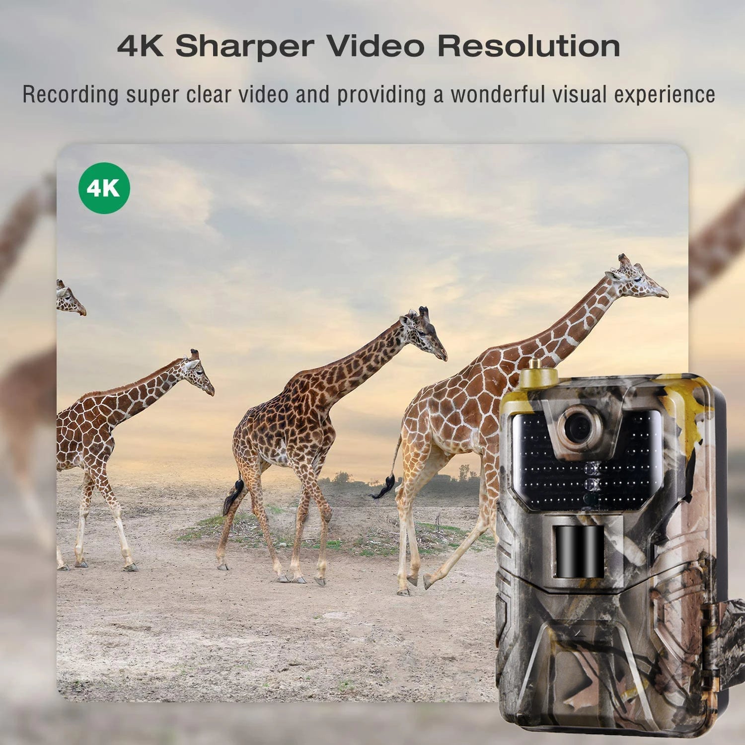 SuntekCam HC-900 Pro 4G LTE Trail Camera with App Control