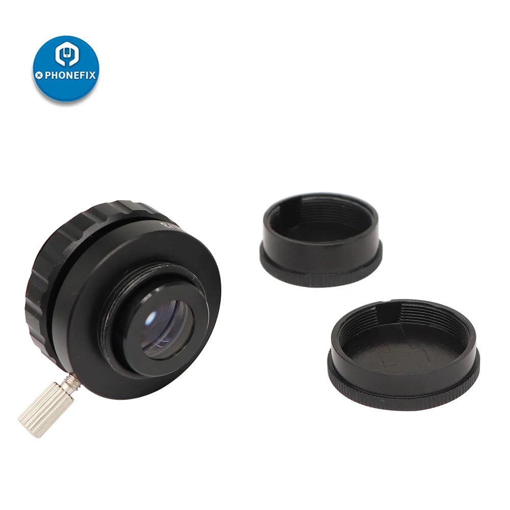 Adapter optyczny C-Mount do mikroskopu - opcje SZM