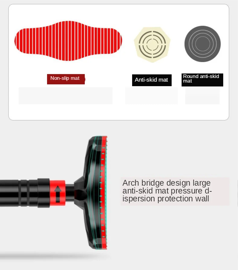 Large Adjustable Door Horizontal Bar for Home Training