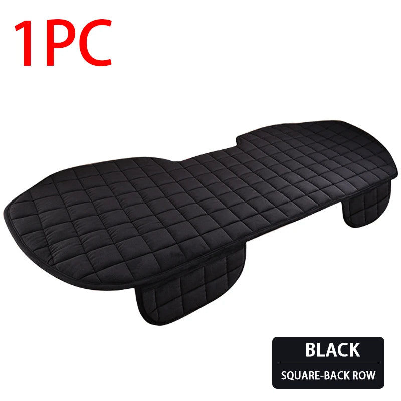 SEAMETAL Plush Car Seat Cover Anti Scratch Automotive Seat Protector Cushion Auto Front/Rear Seat Pad Universal for Sedan Suv