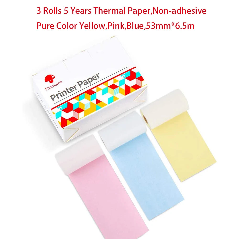 Thermal Printer Paper - Adhesive and Plain Options