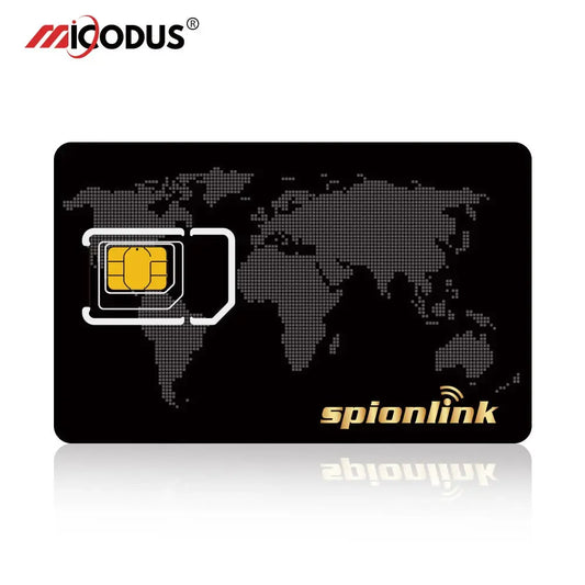 Only a Spionlink SIM Card For All GPS Trackers of Our Micodus Like mv710/mv720/mv730/mv740/mv33/ml500/mv790/mv55g Except ML935 Spy-shop.com