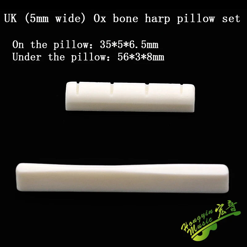 Bone Ukulele Nut and Saddle - Part Options