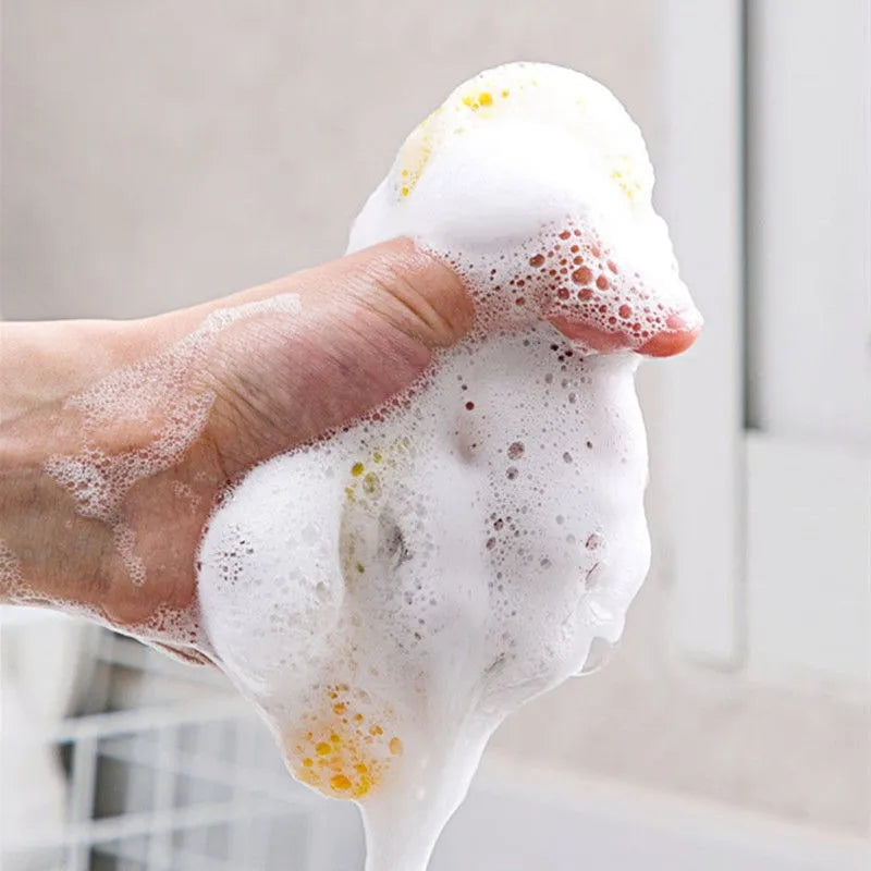 5/10/20Pcs Double Side Dishwashing Sponge Dish Washing Brush Pan Pot Dish Wash Sponges Household Cleaning Kitchen Tools 