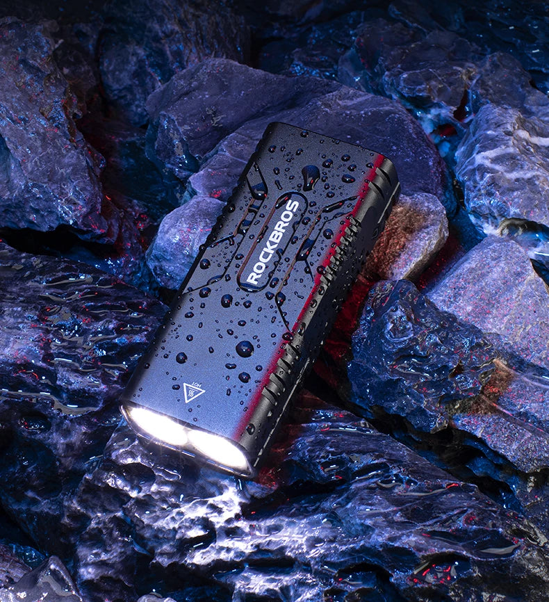 850LM Cykellygte Forlygte 10000mAh USB Genopladelig Forlygte