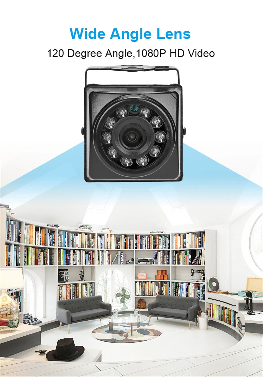 5MP 1080P Outdoor WiFi Bird Watching Camera Kit