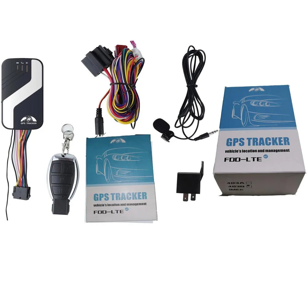 Coban GPS Tracker Car 4G LTE Vehicle Tracking Device Real Time Cut Off Fuel Alarm Door Open Alarm Motorcycle TK403d GPS403b