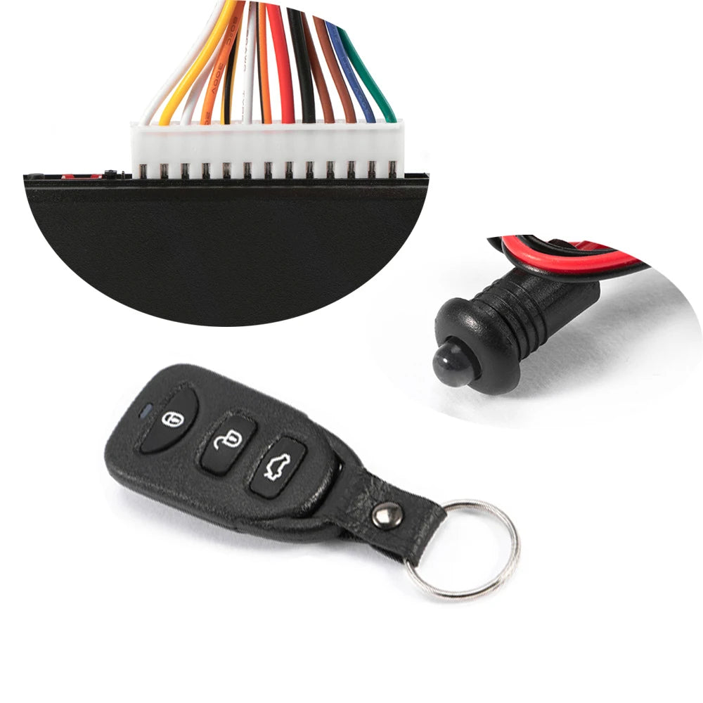 Universal Car Alarm Systems Auto Remote Central Kit Door Lock Keyless APP With Remote Contr Entry System Central Locking 