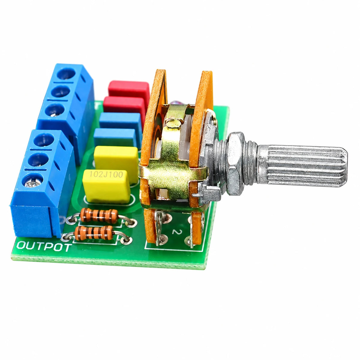 Potentiomètre audio passif de 100 kΩ, huit broches