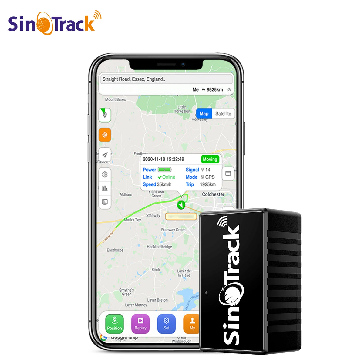 Mini inbyggt batteri GSM GPS-spårare ST-903 för bil barn personlig husdjur spårningsenhet med gratis online-spårnings-appen