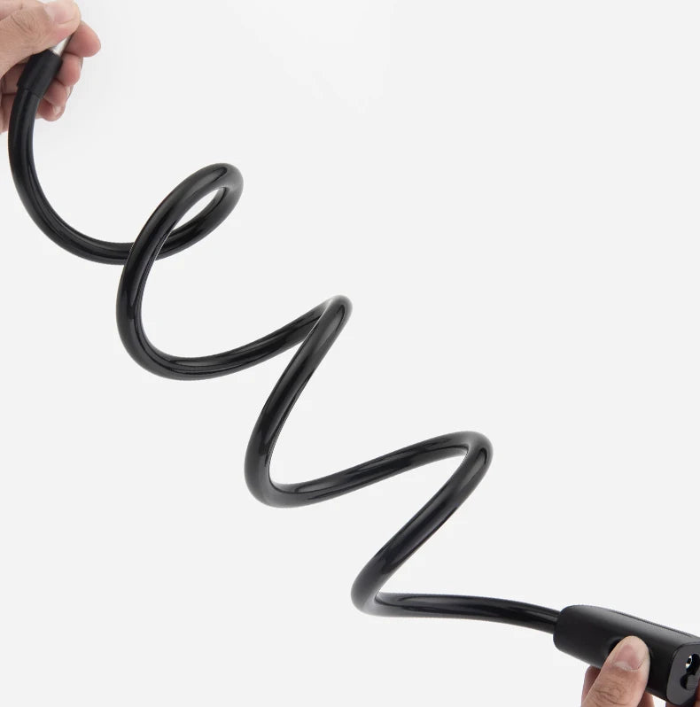 Steel Cable Bike Lock with Keyless Quick Lock