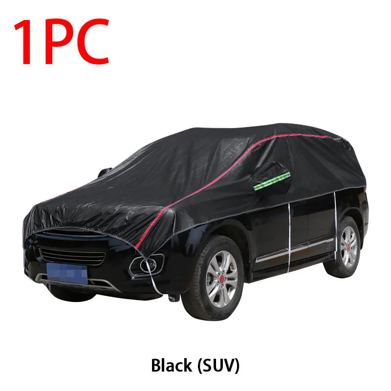 SEAMETAL Oxford Cloth Car Cover Indoor/Outdoor Sun Protection Cover Dustproof Waterproof Car Sun Shade Universal for Sedan Suv
