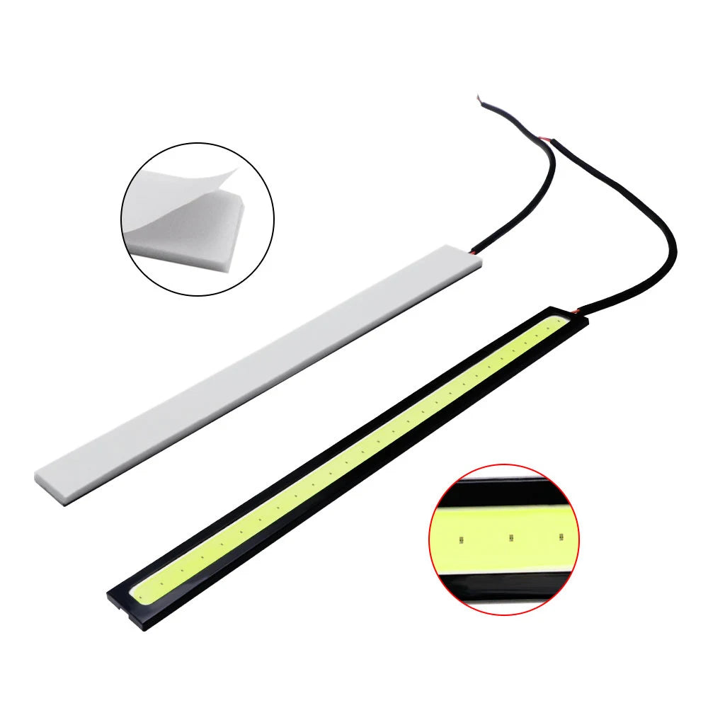 17 cm COB Vehicle LED Light Bars, Four Pieces