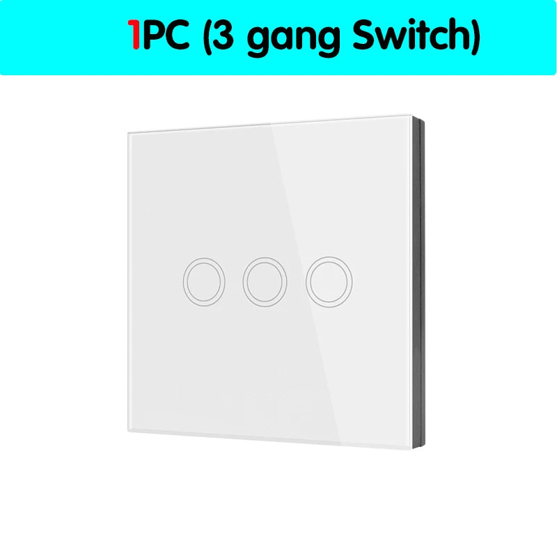 Wireless Wall Switch and Receiver - Gang Options