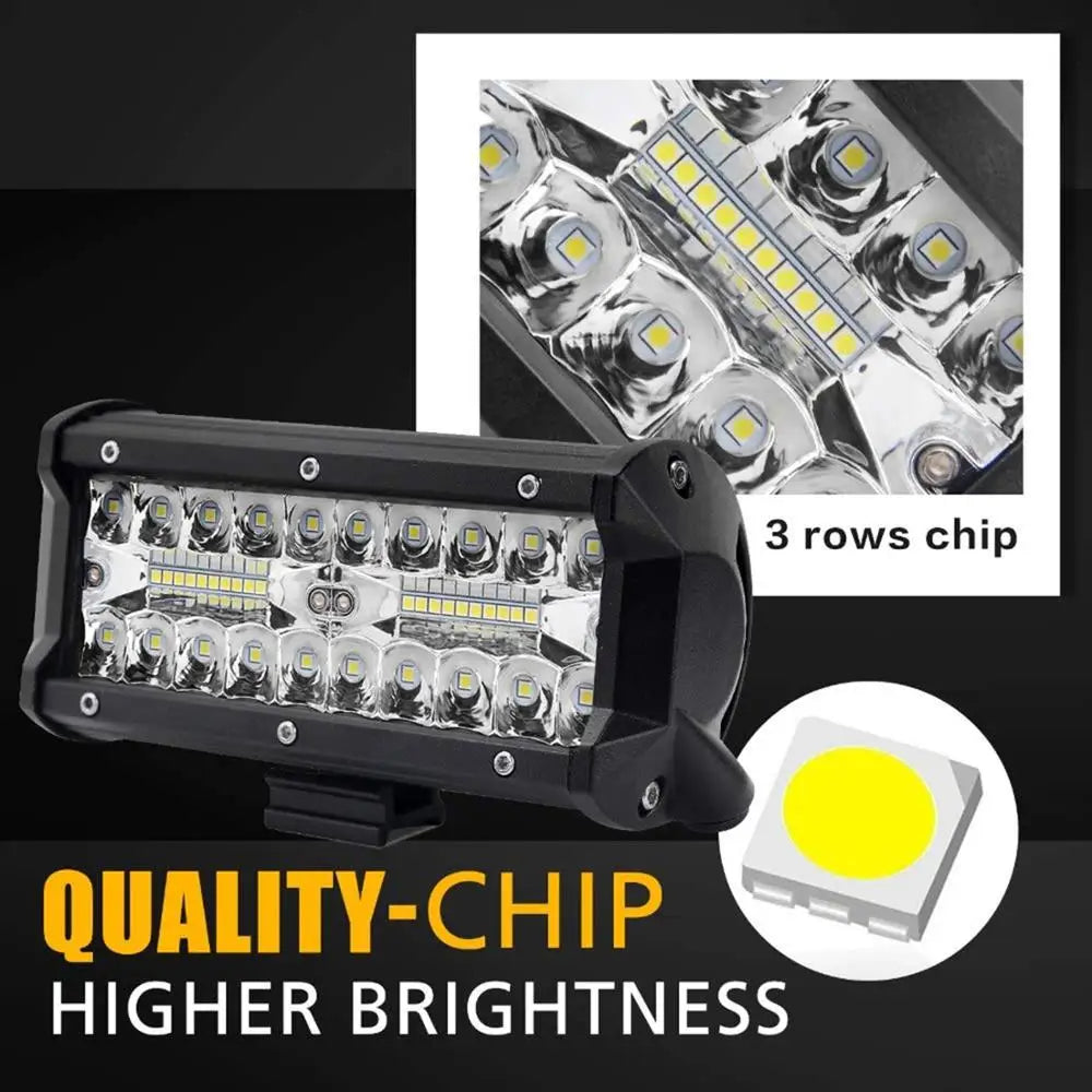 Tripcraft LED Panel LED Bar 4-28 Inch LED Light Bar LED Pod Lights Combo Beam for Car Tractor Boat OffRoad 4x4 LED Light Bar