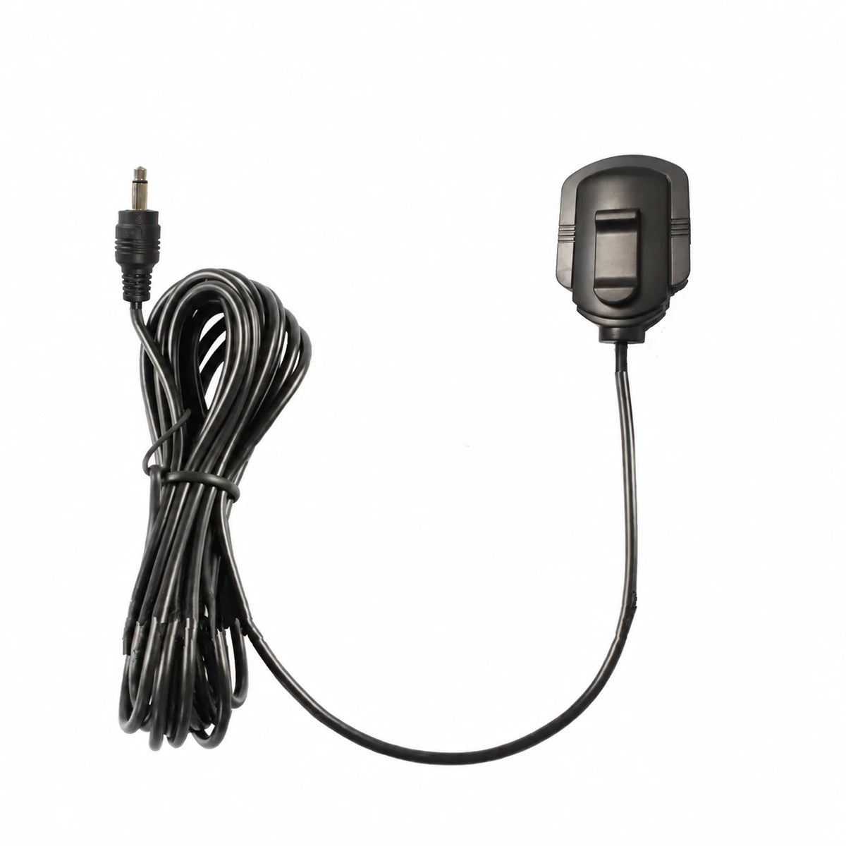 Wired clip microphone with cable and audio plug