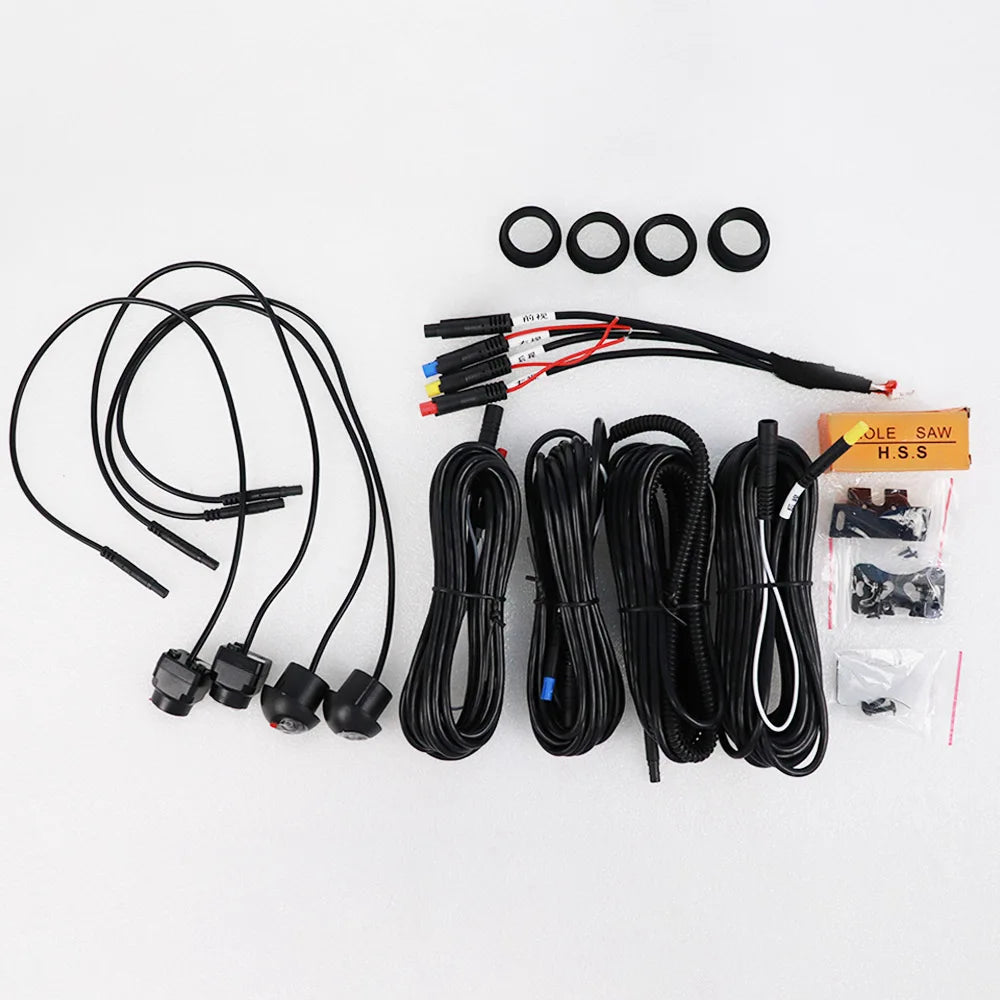 Four-Camera Vehicle Surround-View System