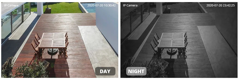 Cameră de securitate WiFi de exterior 4MP cu alerte de mișcare și vedere nocturnă
