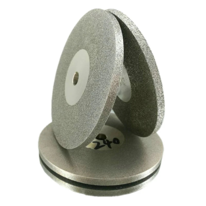100 mm dobbeltsidet diamantslibeskive, kornmuligheder