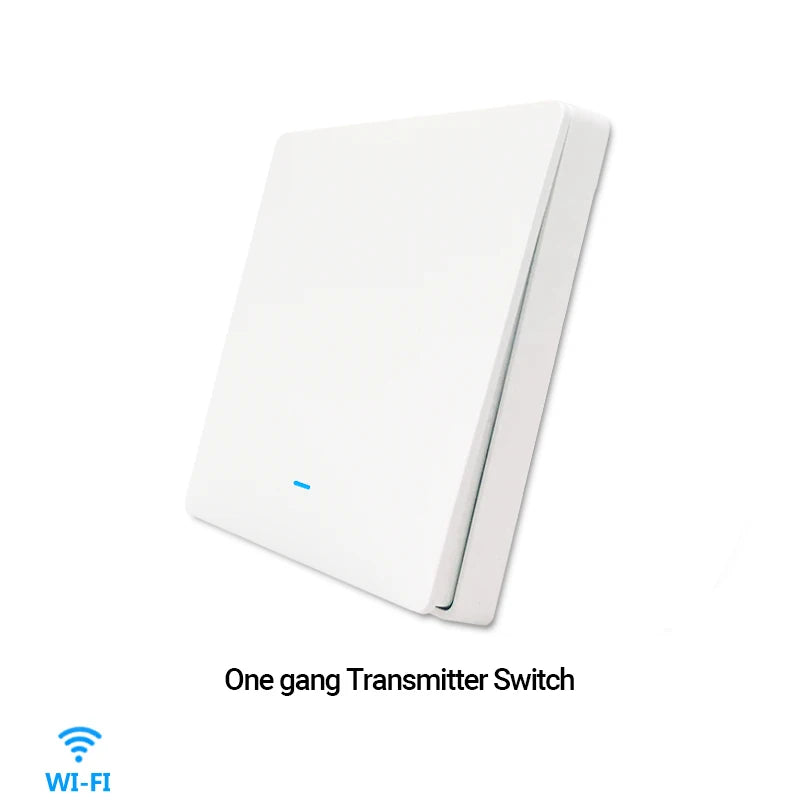 Interrupteur mural Tuya WiFi et options RF433