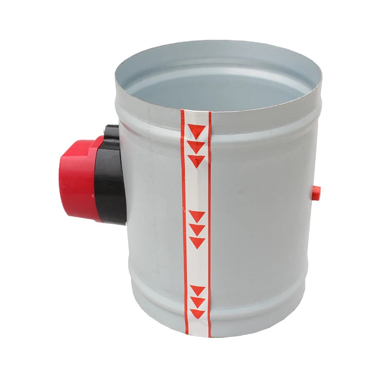 220V gegalvaniseerde motorklep, elektrische luchtklep, gemotoriseerde terugslagklep voor leidingen van 3/4/5/6/8 inch 80/100/125/150/200/250mm
