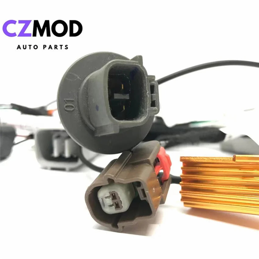 CZMOD Modification de phare de voiture Adaptateur de câblage spécial Fiche pour Toyota Corolla 2019-2021 Passage d’halogène à LED