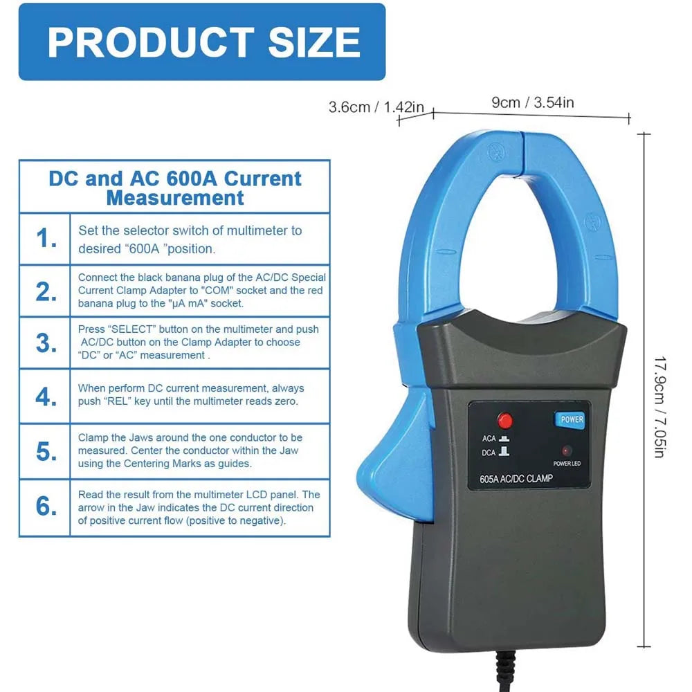 BT-605A AC/DC Current Clamp Adapter