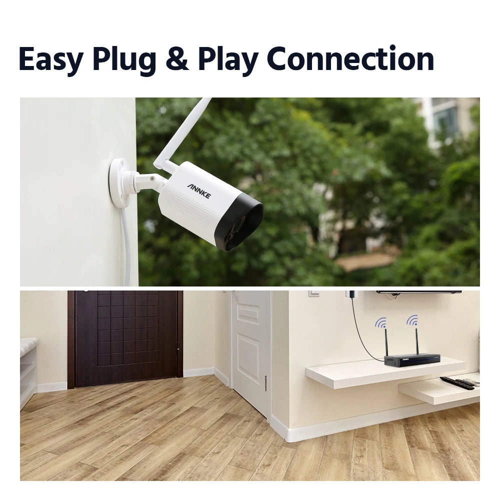 FHD 3MP IP Weatherproof Bullet Security Camera System