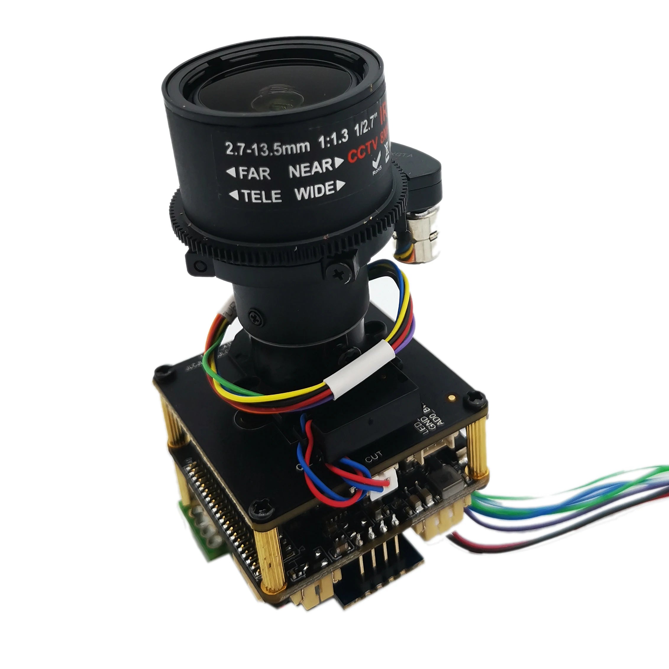 4K 8MP IP Camera Module with Motorized Zoom and IMX415 Sensor