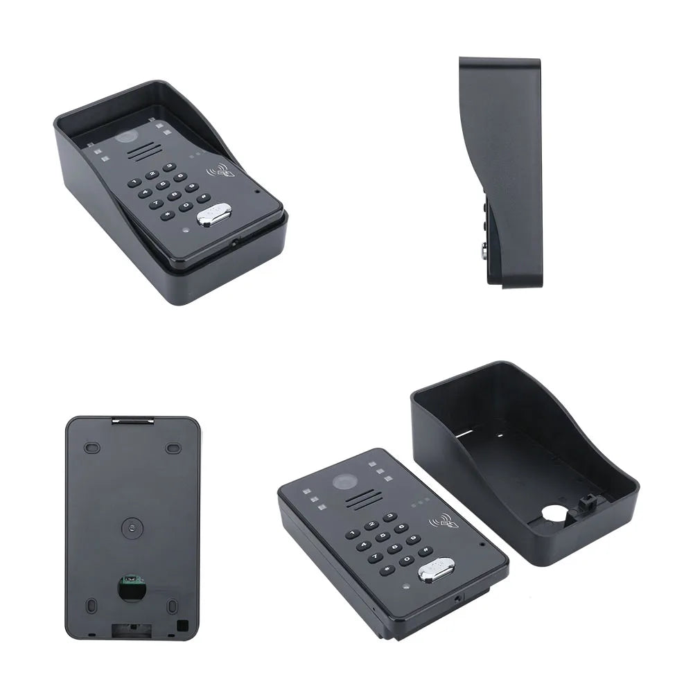 7inch Video Door Phone Intercom Doorbell With RFID Password IR-CUT 1000TV Line Camera Wireless Remote Access Control System Spy-shop.com